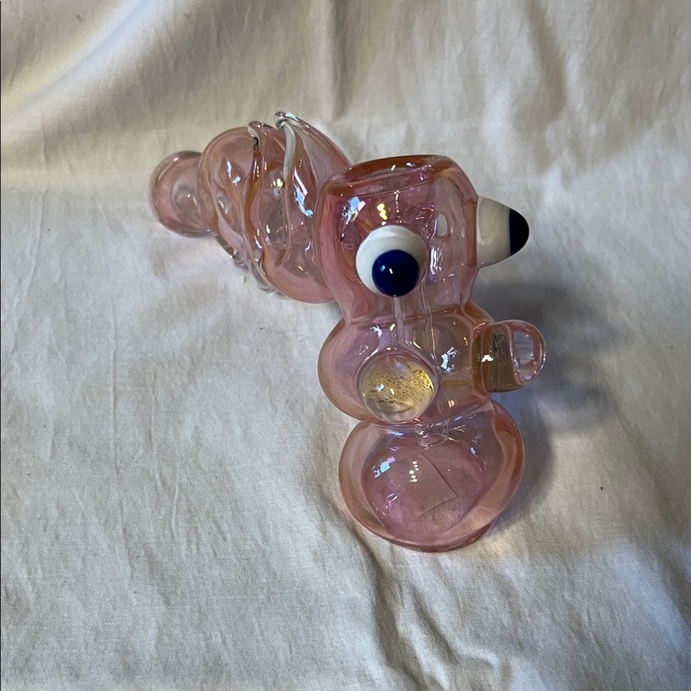 Pink Glass Animal collectors accessory